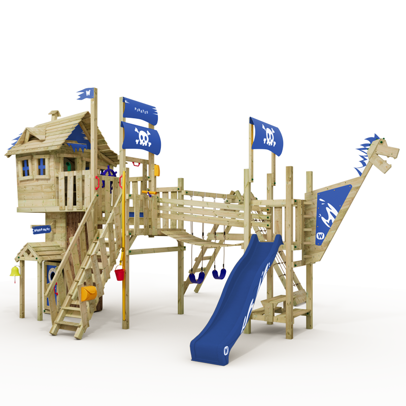 Stromový domeček Wickey Prime NeverLand Gold bez turboskluzavky