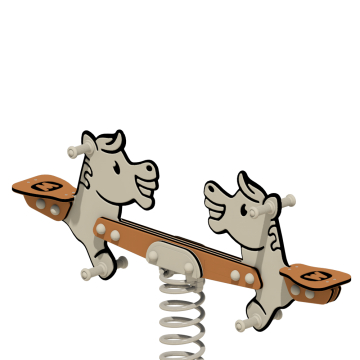 Duo pružinová houpačka Wickey PRO Koník "Jockey"  100259_k