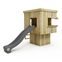 Moderní domeček na sloupech Wickey CubicCabin High se žebříkem  835250_k