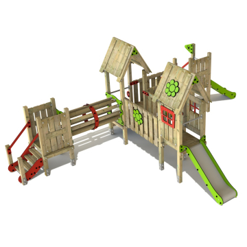 Prolézačka pro děti na dětské hřiště Wickey PRO MAGIC Garden  100394