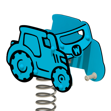 Pružinová houpačka Wickey PRO Traktor „Pulley"  100311_k