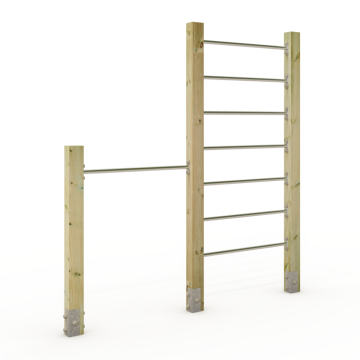 Žebřík se samostatnou hrazdou Wickey PRO Tumble 328PX  100729