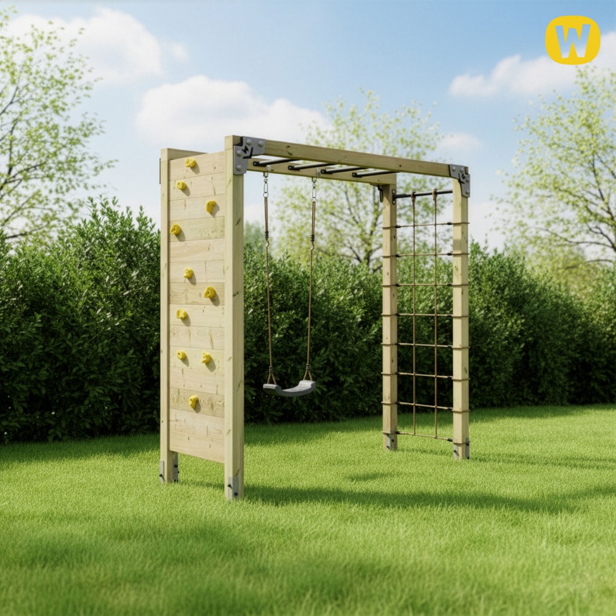 Dětská prolézačka s ručkovacím žebříkem Wickey FIT Gym 442 835735_k