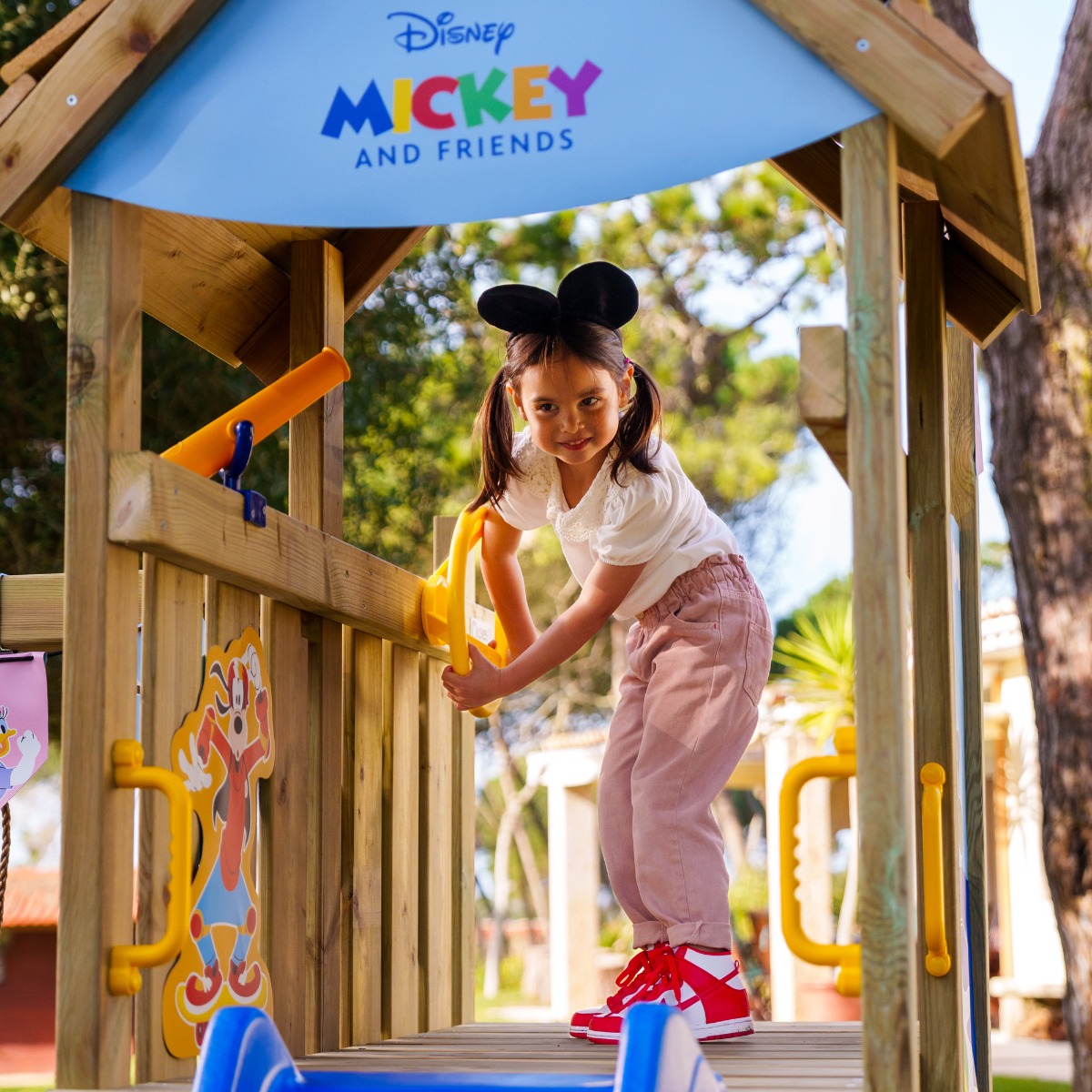 Dětské hřiště Disney Mickey a přátelé Adventure od Wickey  833399