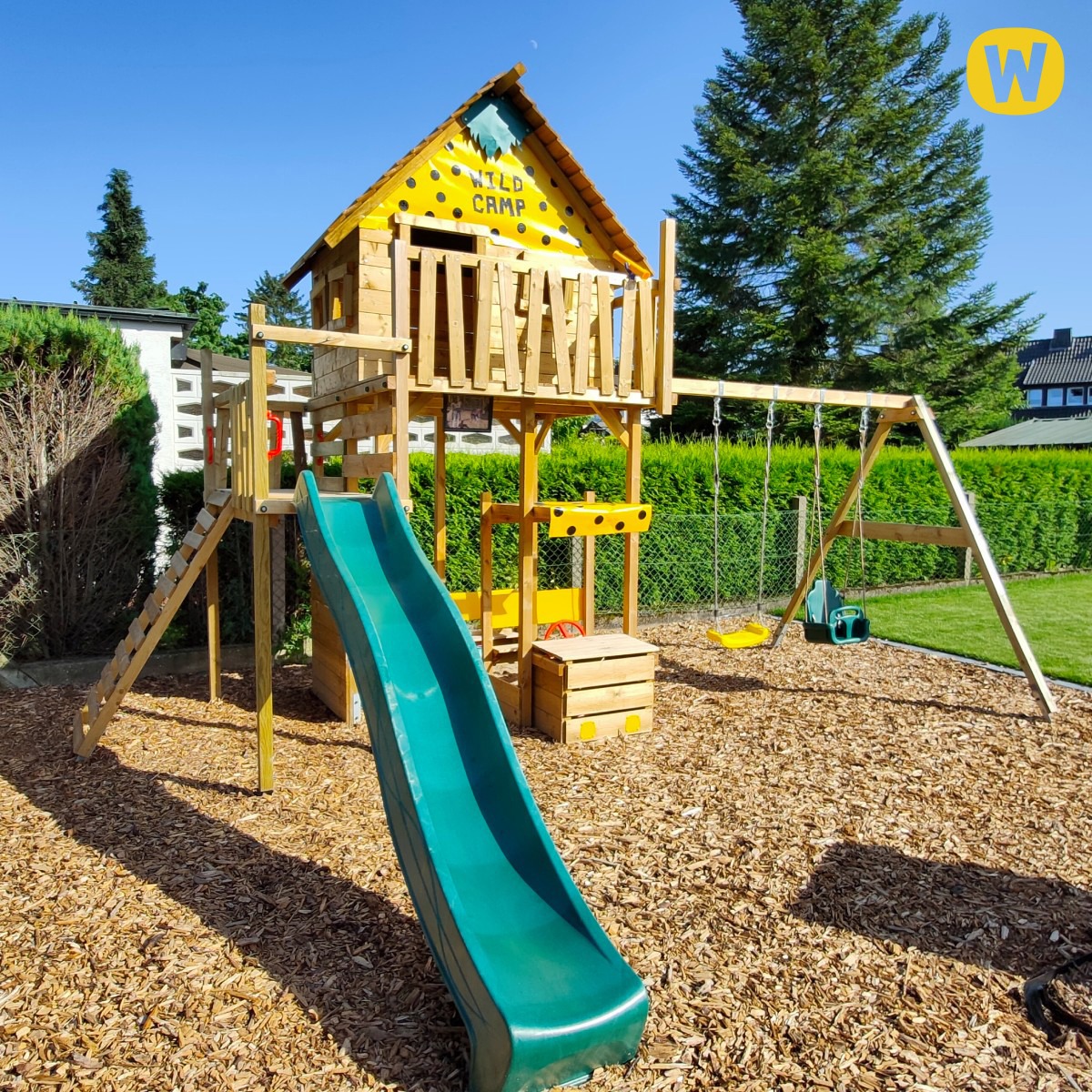 Domeček na sloupech Wickey Smart Explore 814074_k