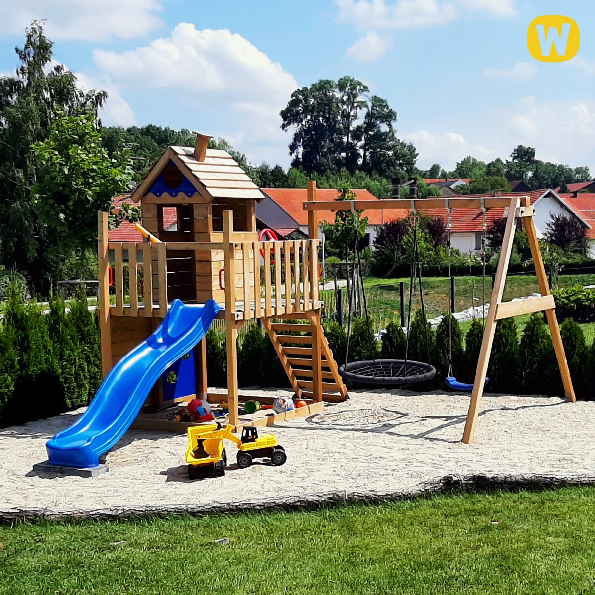 Dětské hřiště Wickey Smart Lodge 150 814161_k